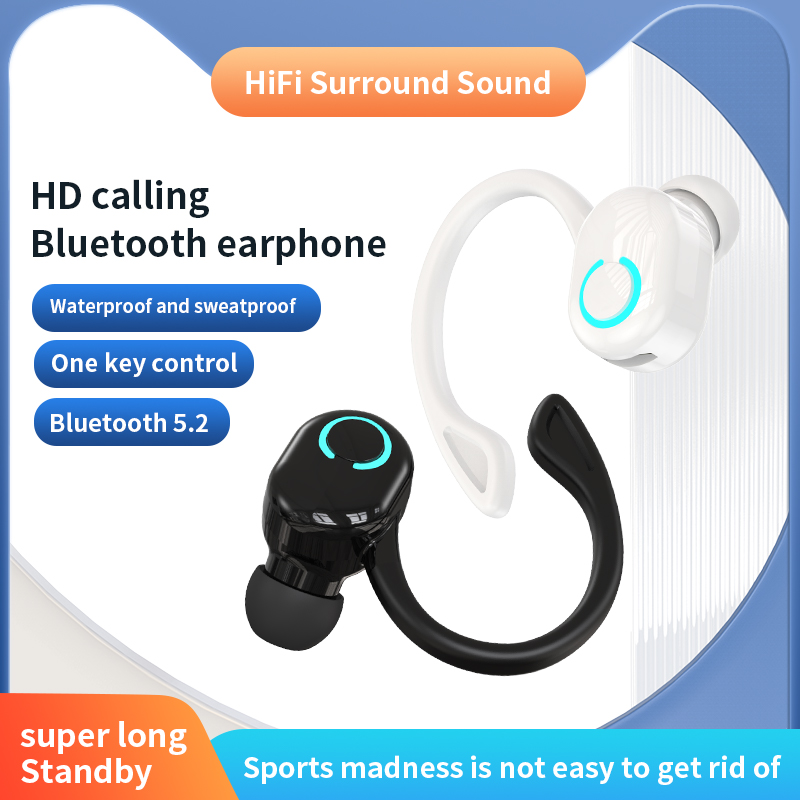Earphone HIFI Bass Bluetooth n - Bone Conduction Running Headphones ulasan dan harga