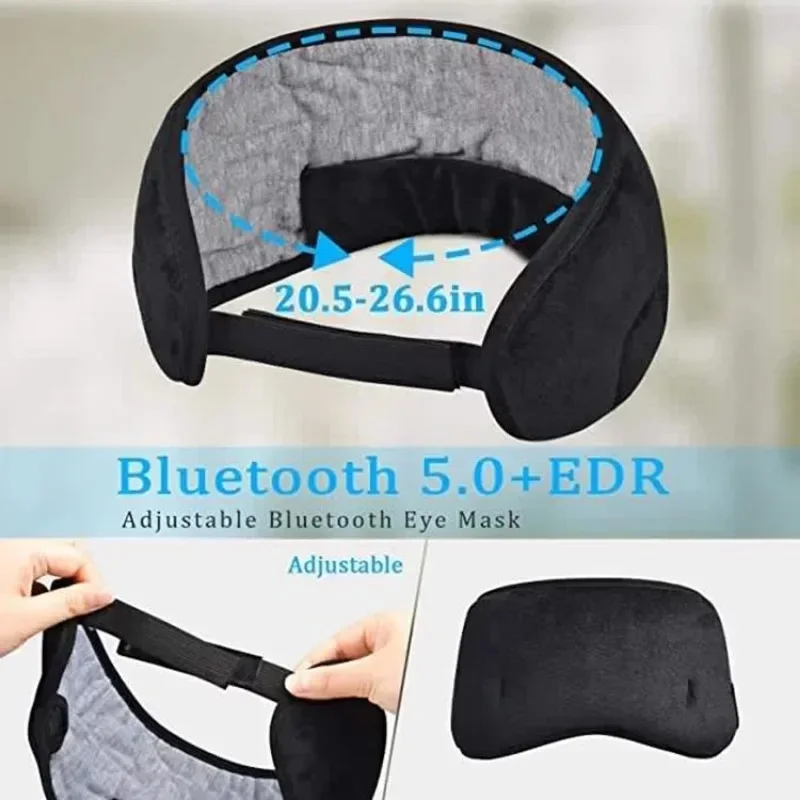 Headband Tidur Bluetooth Nirka - Sleep Mask Headphones Bluetooth ulasan dan harga